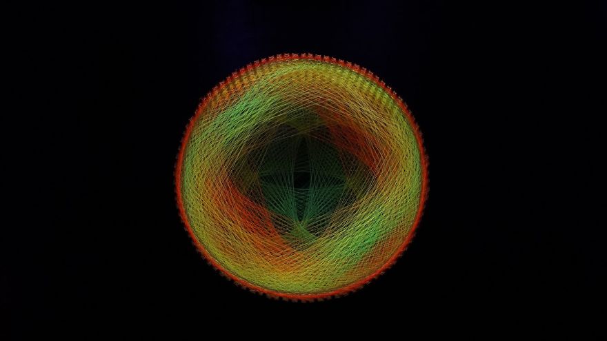 We Make String Installations With Tens Of Thousands Of Intersecting Straight Lines We Make String Installations With Tens Of Thousands Of Intersecting Straight Lines