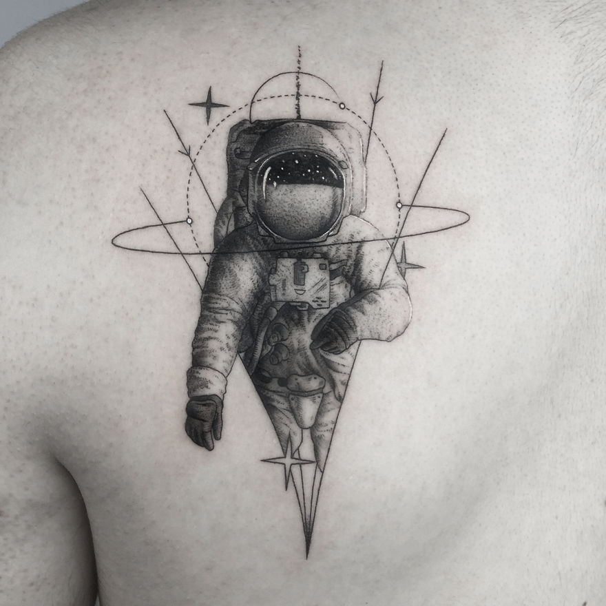 My 40 Geometric Tattoo Designs That Reflect Events In People&#8217;s Lives