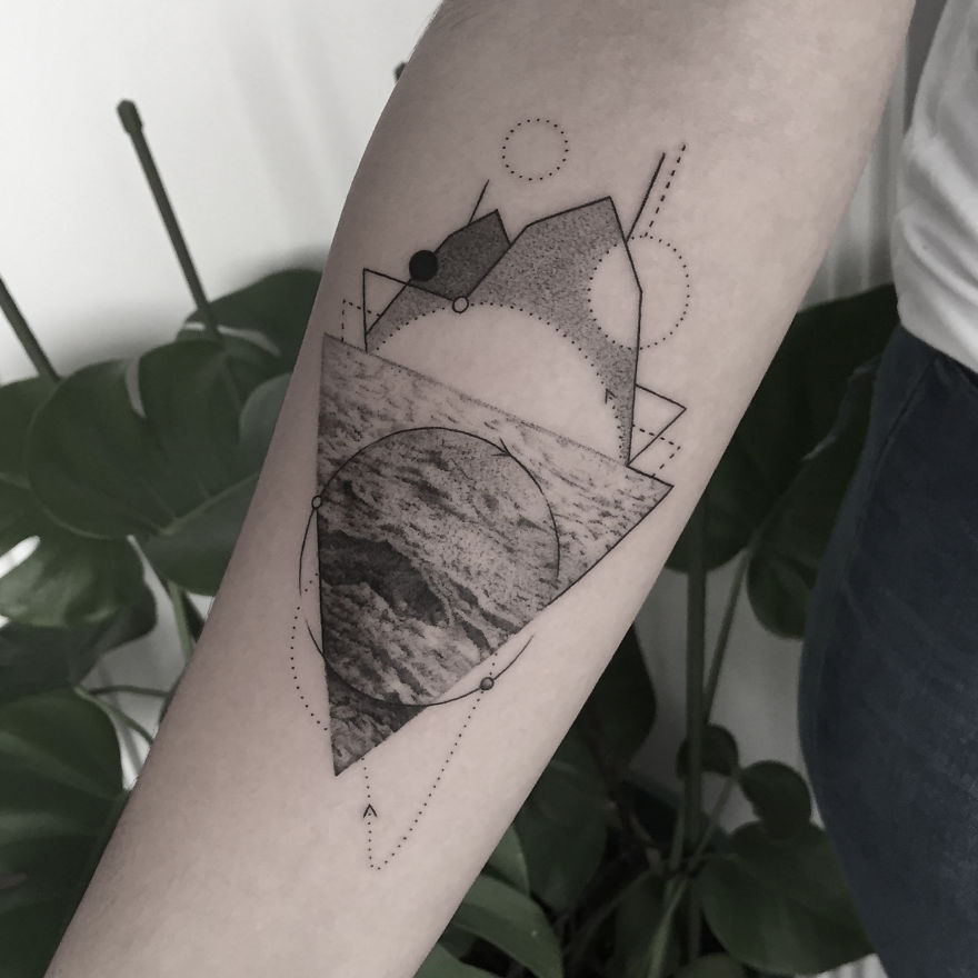 My 40 Geometric Tattoo Designs That Reflect Events In People&#8217;s Lives