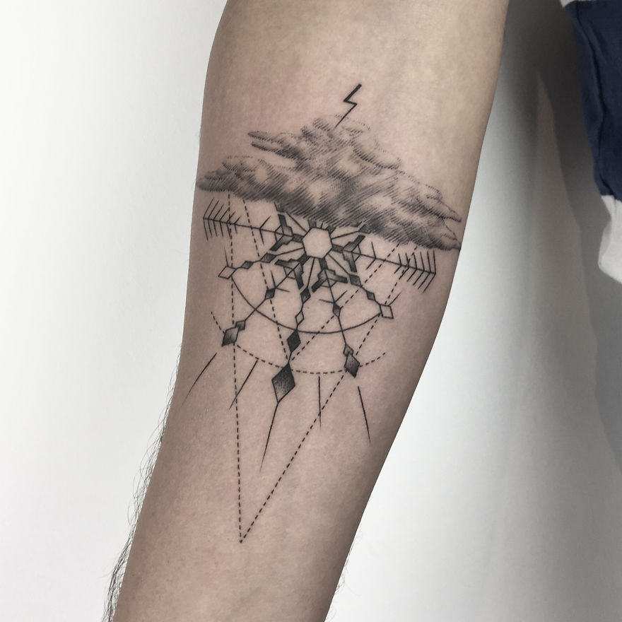 My 40 Geometric Tattoo Designs That Reflect Events In People&#8217;s Lives