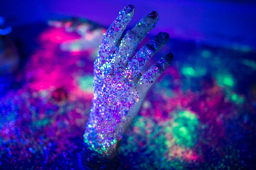 I Create A Neon Wonderland With Glitter I Create A Neon Wonderland With Glitter