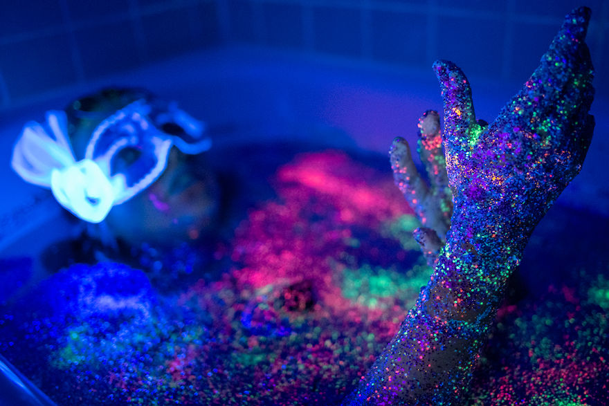 I Create A Neon Wonderland With Glitter I Create A Neon Wonderland With Glitter