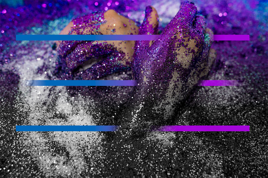 I Create A Neon Wonderland With Glitter I Create A Neon Wonderland With Glitter