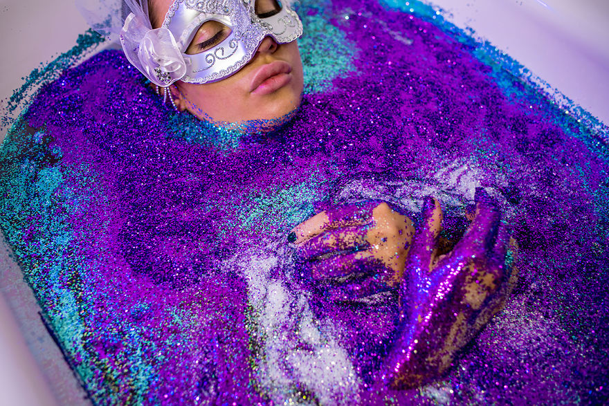 I Create A Neon Wonderland With Glitter I Create A Neon Wonderland With Glitter