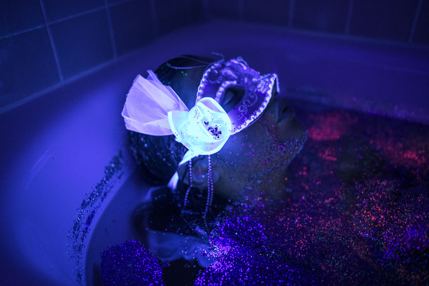 I Create A Neon Wonderland With Glitter I Create A Neon Wonderland With Glitter