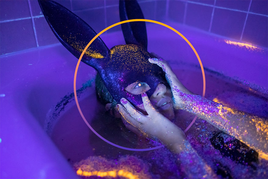 I Create A Neon Wonderland With Glitter I Create A Neon Wonderland With Glitter