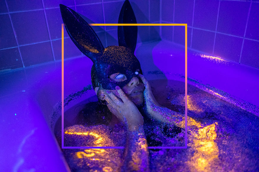 I Create A Neon Wonderland With Glitter I Create A Neon Wonderland With Glitter