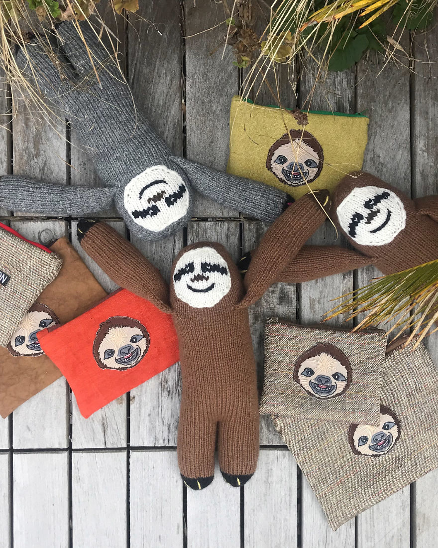 I Make Sloth Accessories By Hand Every Day I Make Sloth Accessories By Hand Every Day