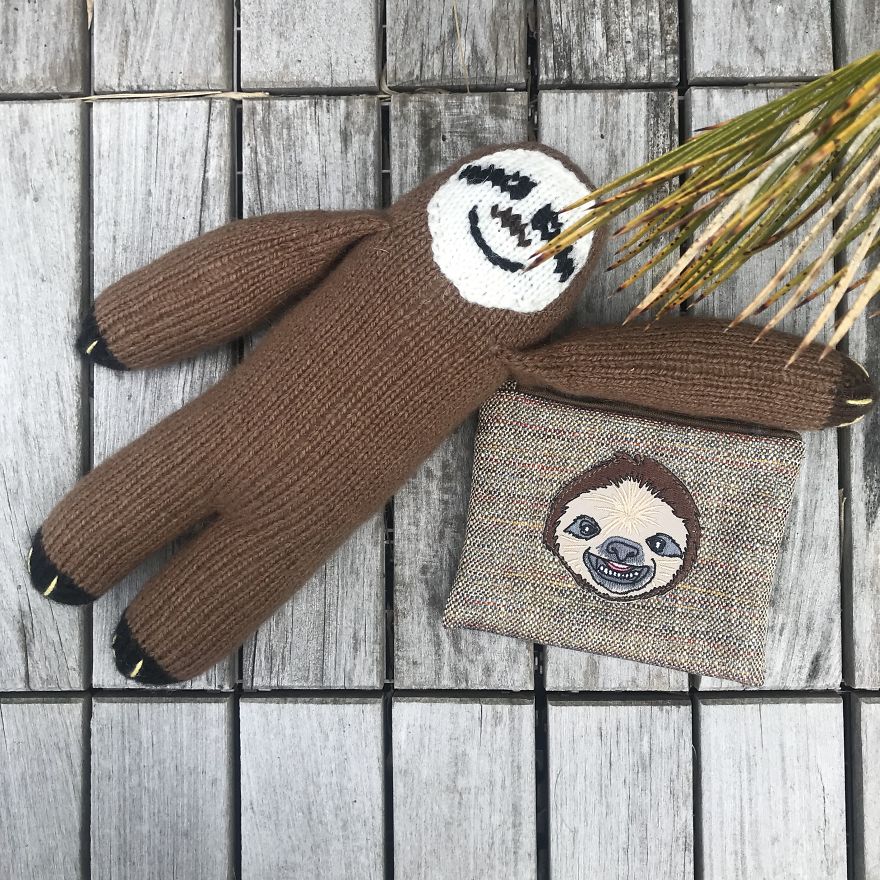 I Make Sloth Accessories By Hand Every Day I Make Sloth Accessories By Hand Every Day