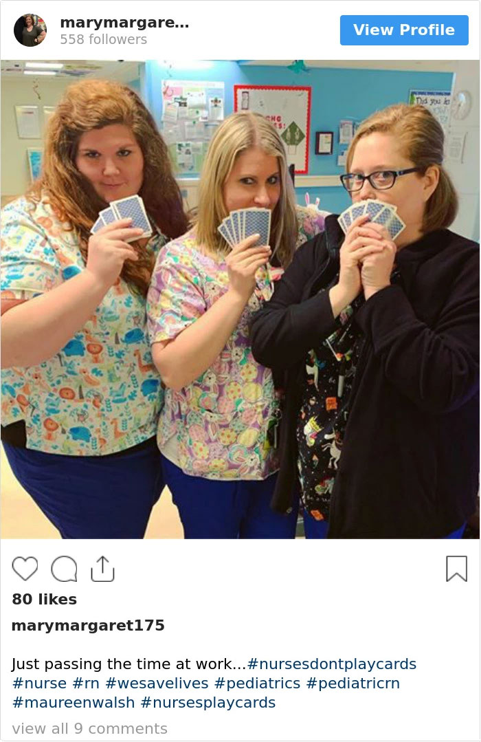 Senator Says Nurses Don’t Need Breaks As They Spend Most Of The Day Playing Cards, Nurses Respond With Sarcastic Pics Senator Says Nurses Don’t Need Breaks As They Spend Most Of The Day Playing Cards, Nurses Respond With Sarcastic Pics