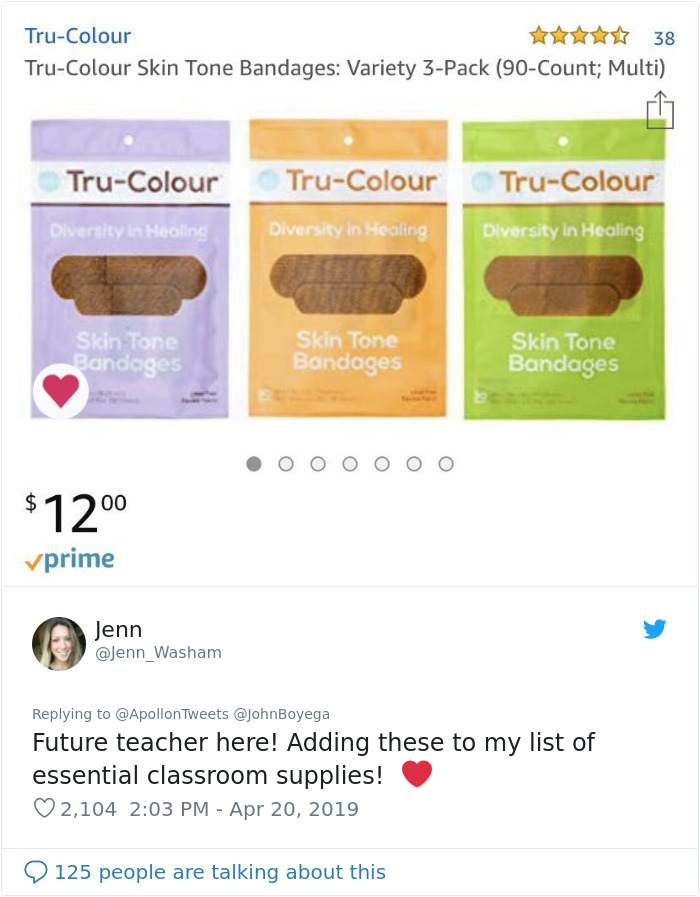 Putting A Bandage That Blends In With His Skin Has Brought Up An Emotional Reaction From This Man