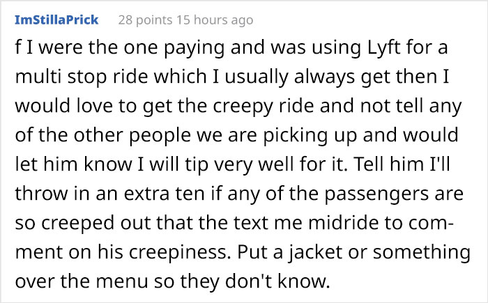 This Lyft Driver Is Taking His Services To A Whole Different Level And Offers Customers A Ride Menu This Lyft Driver Is Taking His Services To A Whole Different Level And Offers Customers A Ride Menu