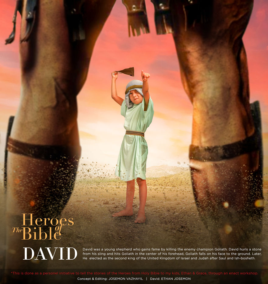 We Did A Family Enact Workshop To Tell The Stories Of Heroes Of Bible To Our Kids We Did A Family Enact Workshop To Tell The Stories Of Heroes Of Bible To Our Kids