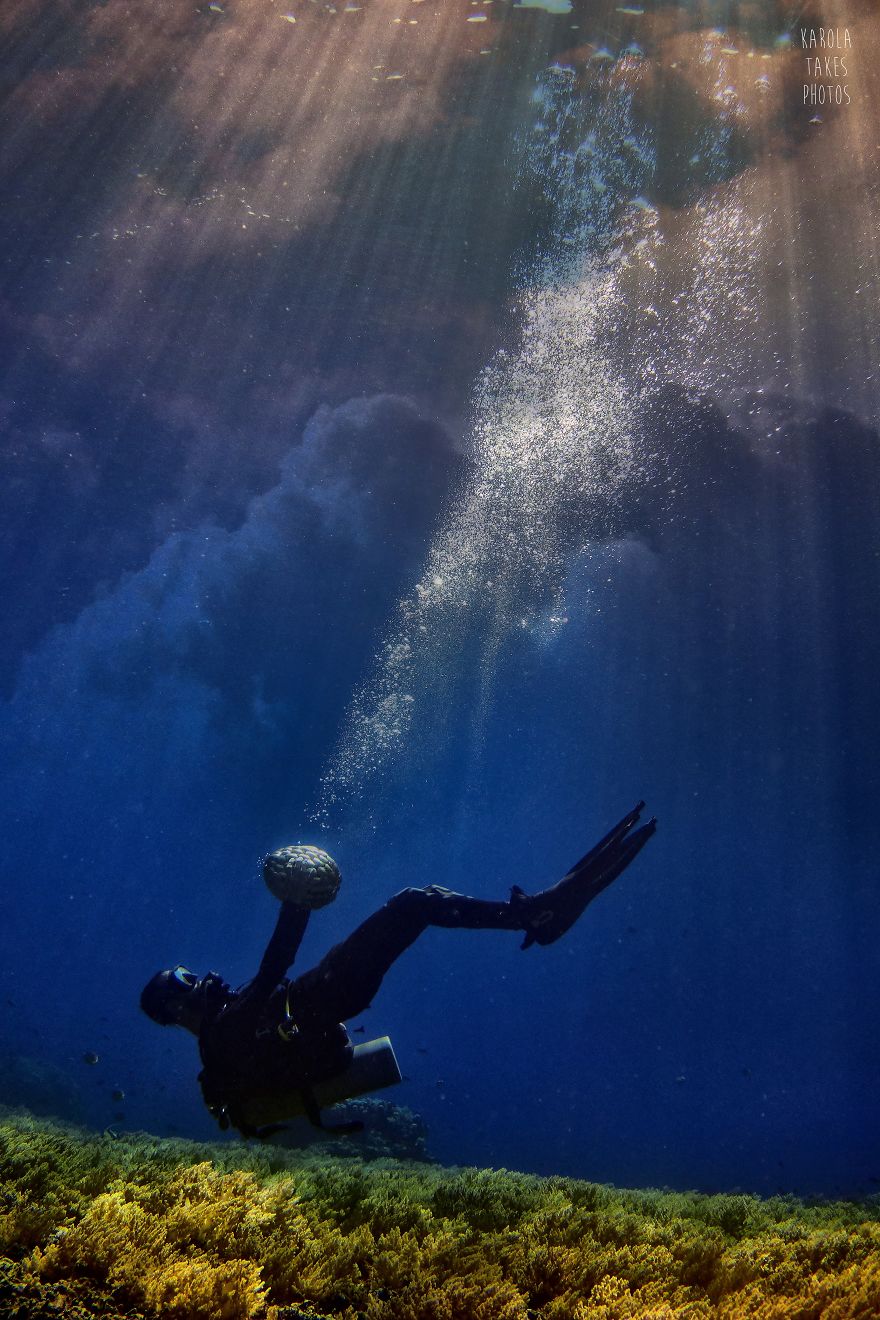Dragon Egg Found Underwater – ‘Game Of Thrones’ Inspired Photoshoot Dragon Egg Found Underwater – ‘Game Of Thrones’ Inspired Photoshoot