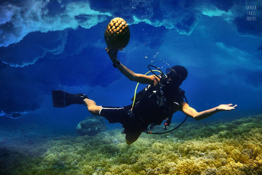 Dragon Egg Found Underwater – ‘Game Of Thrones’ Inspired Photoshoot Dragon Egg Found Underwater – ‘Game Of Thrones’ Inspired Photoshoot