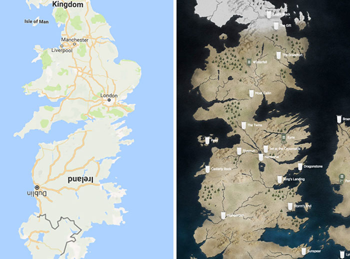 Someone Created A High-Resolution Map Of Westeros And It Looks Like A Location On Google Maps Someone Created A High-Resolution Map Of Westeros And It Looks Like A Location On Google Maps