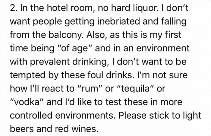 Woman Who Was Invited To Bachelorette Party Out Of ‘Pity’ Sends Out List Of Insane Rules All Girls Must Follow Woman Who Was Invited To Bachelorette Party Out Of ‘Pity’ Sends Out List Of Insane Rules All Girls Must Follow