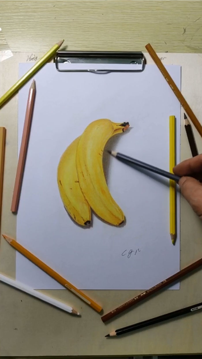 Artist Creates 3D Illusions On Simple Sheets Of Paper Artist Creates 3D Illusions On Simple Sheets Of Paper