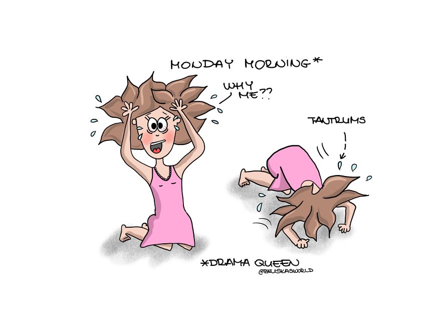 Friday And Monday From An Amateur Illustrator&#8217;s Point Of View