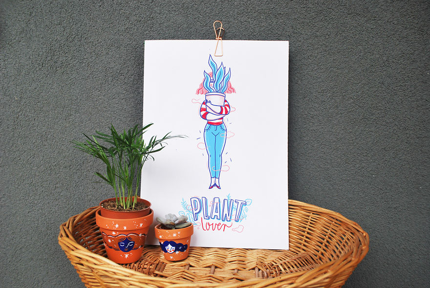 I Create Things For Cat &#038; Plant Lovers And It Started With A Giant Pot