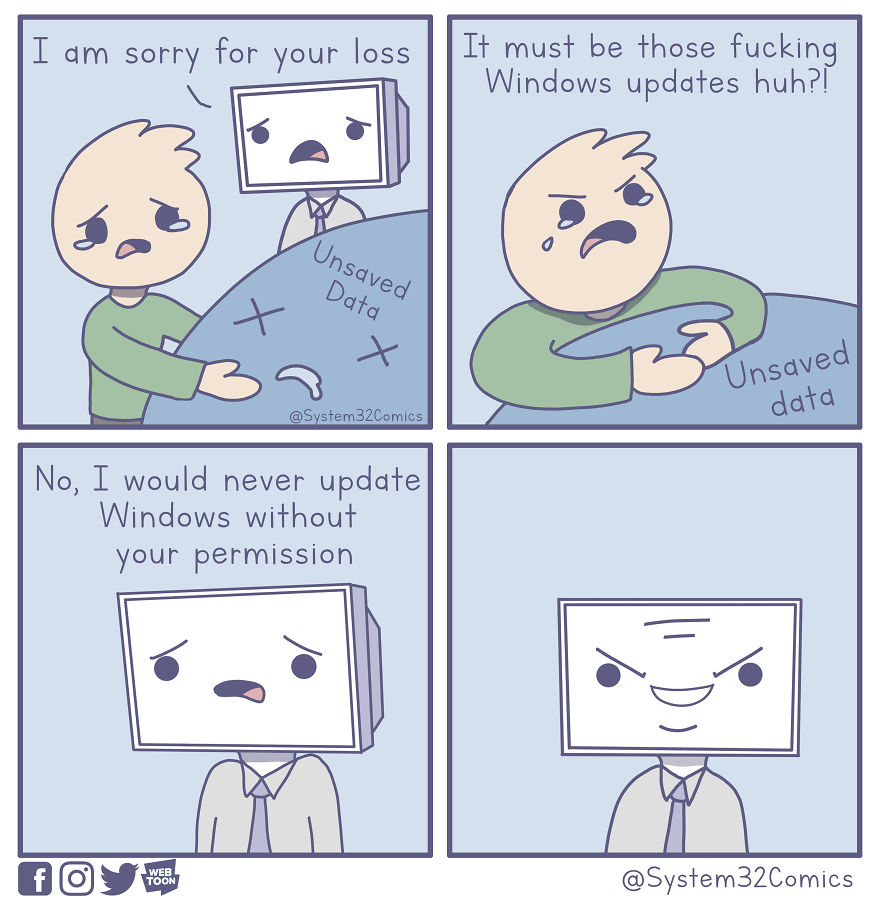 I Illustrated Another 20 Funny Computer Comics That Everyone Will Find Relatable I Illustrated Another 20 Funny Computer Comics That Everyone Will Find Relatable