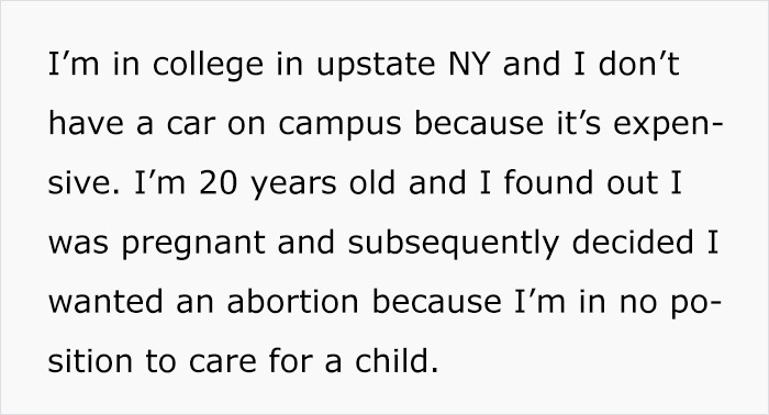 After Learning This Woman Is Going To Get An Abortion, Uber Driver Stopped The Car And Left Her In The Middle Of The Road After Learning This Woman Is Going To Get An Abortion, Uber Driver Stopped The Car And Left Her In The Middle Of The Road