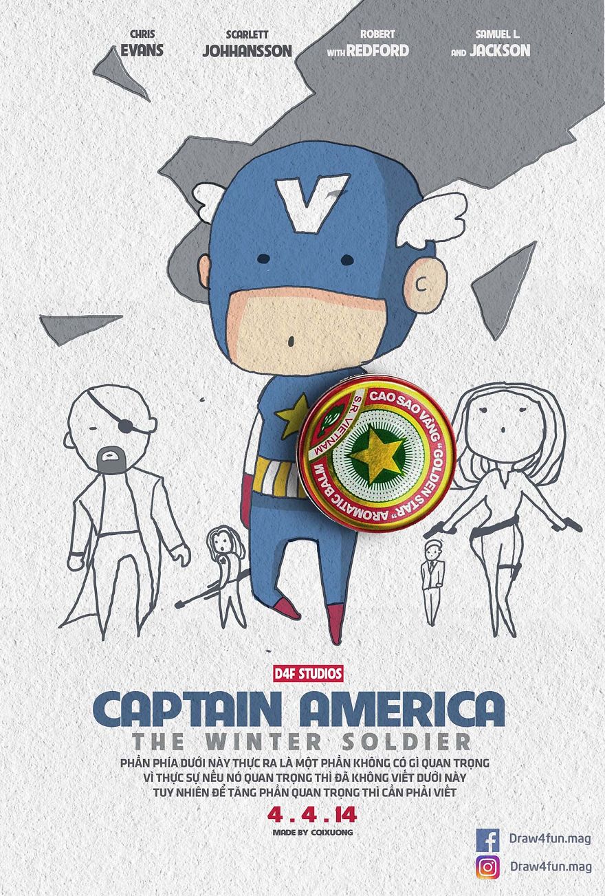 I Recreated Every Marvel Poster Since 2008 With Simple Everyday Objects I Recreated Every Marvel Poster Since 2008 With Simple Everyday Objects