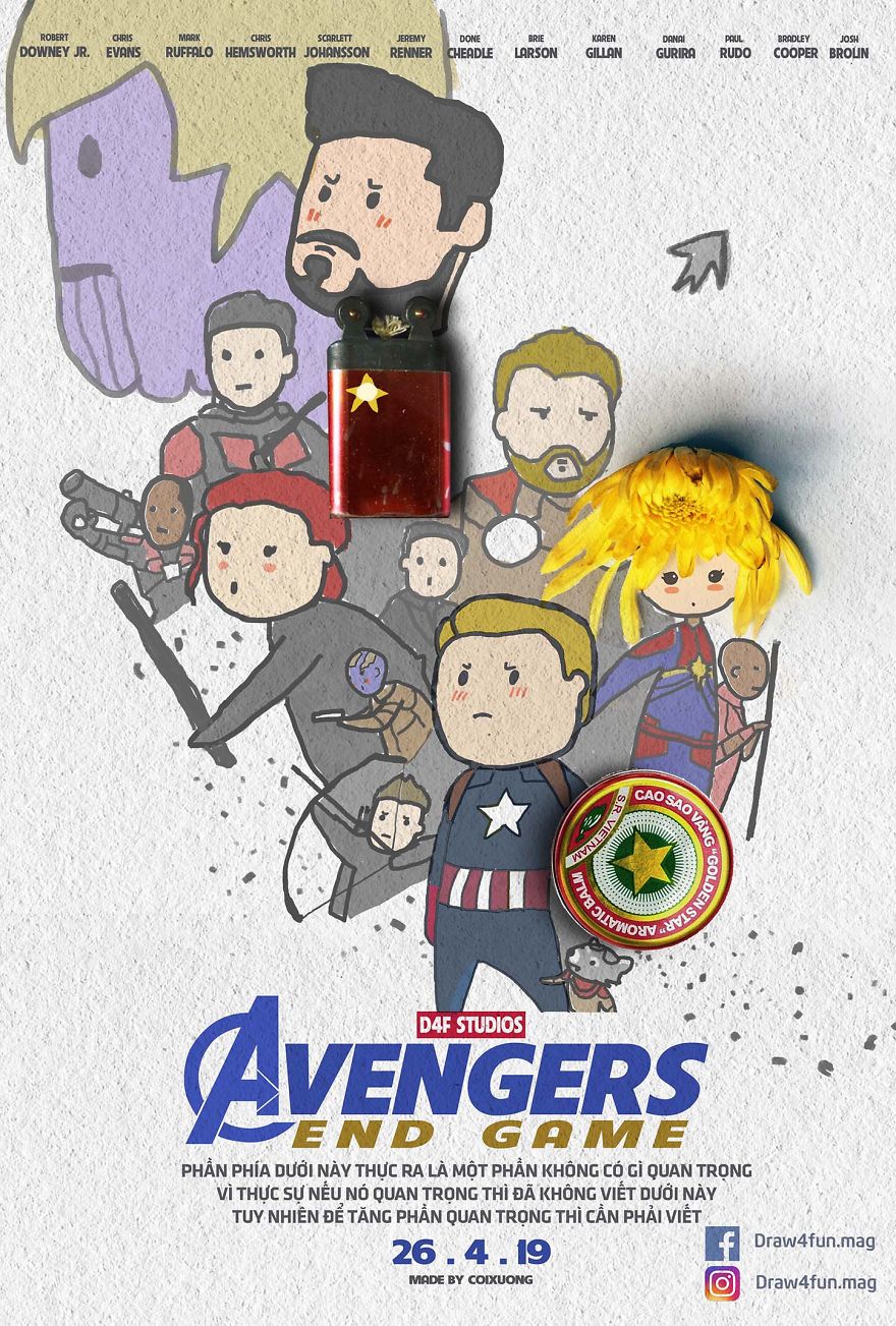 I Recreated Every Marvel Poster Since 2008 With Simple Everyday Objects I Recreated Every Marvel Poster Since 2008 With Simple Everyday Objects