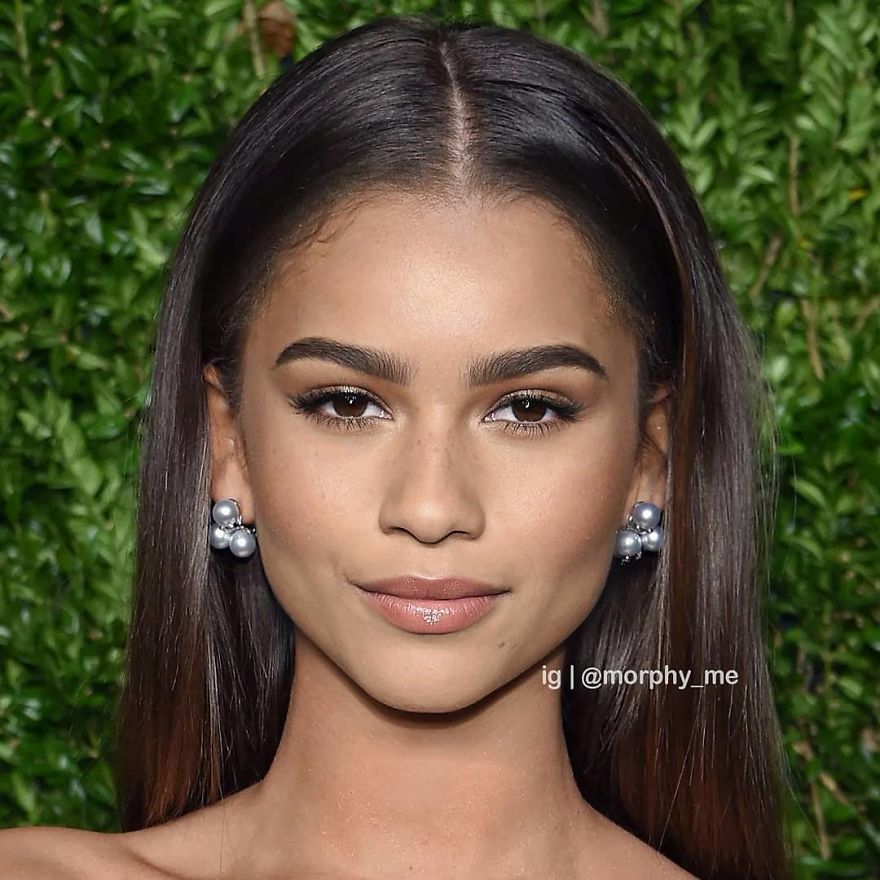 Artist Creates New Faces By Merging Photos Of Different Celebrities (30 Pics)