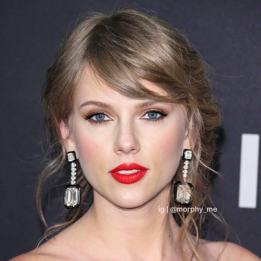 Artist Creates New Faces By Merging Photos Of Different Celebrities (30 Pics)