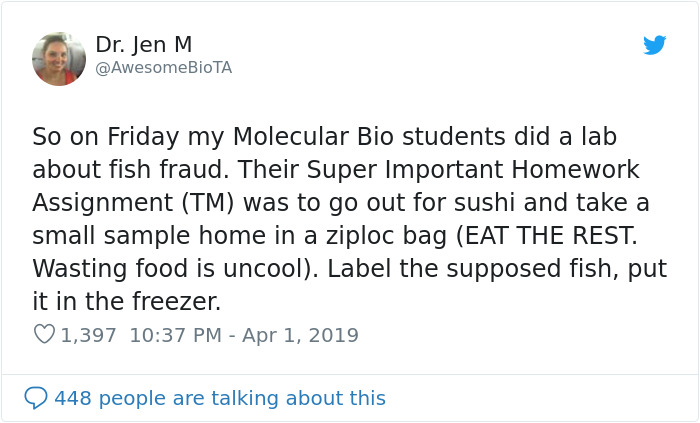 Biologist Exposes Sushi Restaurants For False Labels For Their Ingredients Biologist Exposes Sushi Restaurants For False Labels For Their Ingredients