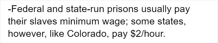 Student Claims That An Exception In The 13th Amendment Still Permits Slavery If You’re Convicted, Posts Brutal Examples Student Claims That An Exception In The 13th Amendment Still Permits Slavery If You’re Convicted, Posts Brutal Examples