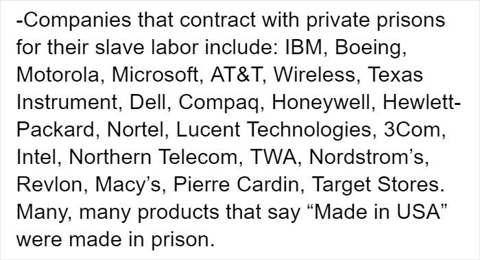 Student Claims That An Exception In The 13th Amendment Still Permits Slavery If You’re Convicted, Posts Brutal Examples Student Claims That An Exception In The 13th Amendment Still Permits Slavery If You’re Convicted, Posts Brutal Examples