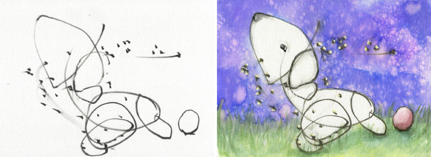 I Collaborate With My 3-Year-Old And 7-Year-Old To Create Imaginative Illustrations I Collaborate With My 3-Year-Old And 7-Year-Old To Create Imaginative Illustrations