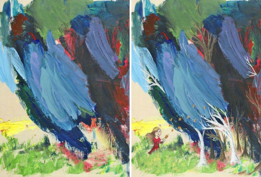 I Collaborate With My 3-Year-Old And 7-Year-Old To Create Imaginative Illustrations I Collaborate With My 3-Year-Old And 7-Year-Old To Create Imaginative Illustrations