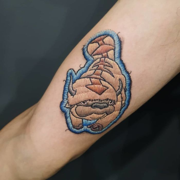 Apparently, Embroidery Tattoos Are A Thing And It Looks Cooler Than It Sounds (30 Pics) Apparently, Embroidery Tattoos Are A Thing And It Looks Cooler Than It Sounds (30 Pics)