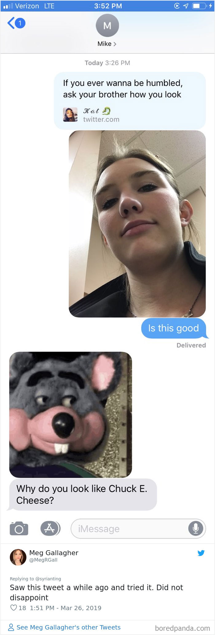 30 Sisters Ask Brothers How They Look, Post Their Responses 30 Sisters Ask Brothers How They Look, Post Their Responses