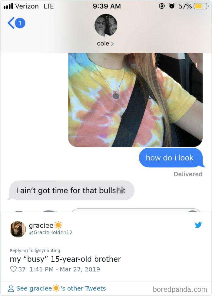 30 Sisters Ask Brothers How They Look, Post Their Responses 30 Sisters Ask Brothers How They Look, Post Their Responses