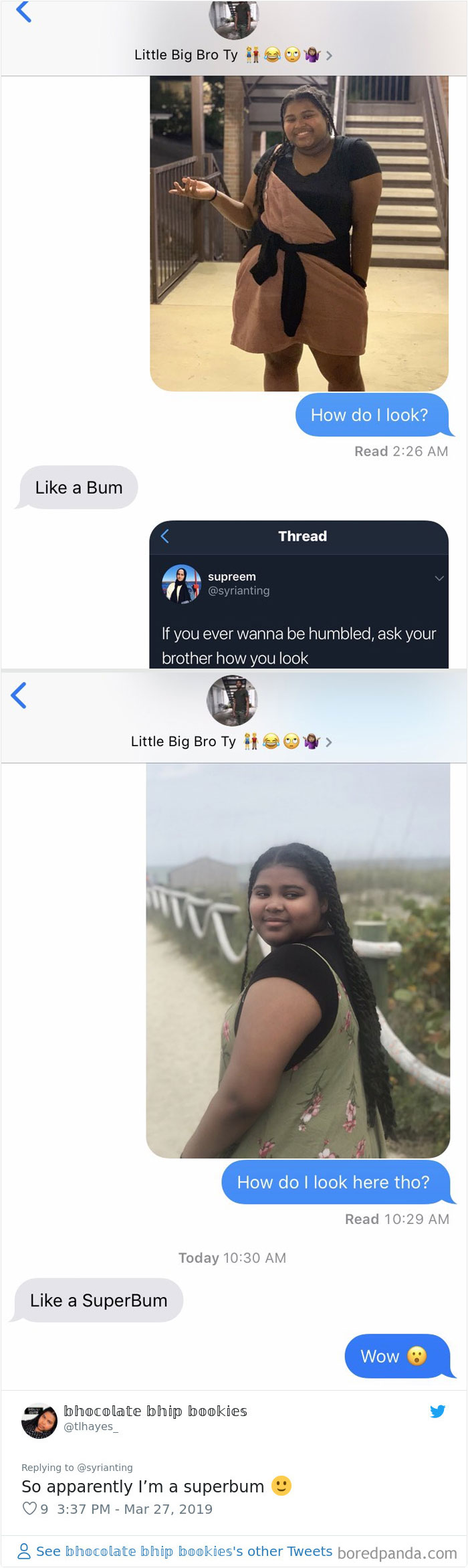 30 Sisters Ask Brothers How They Look, Post Their Responses 30 Sisters Ask Brothers How They Look, Post Their Responses