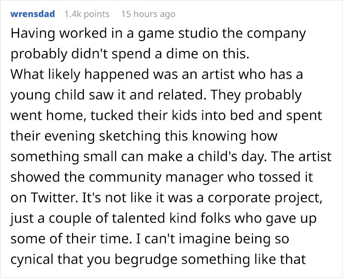 Insecure Artist Attacks Company For Recognizing Child&#8217;s Fan Art And Ignoring &#8216;Real Artists&#8217;, Gets Destroyed With A One-Liner