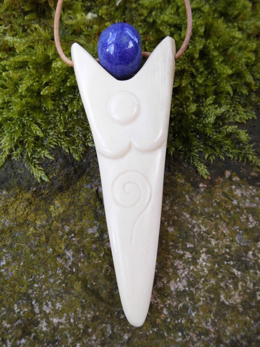 I Carve Jewelry From Deer Bone And Mammoth Ivory