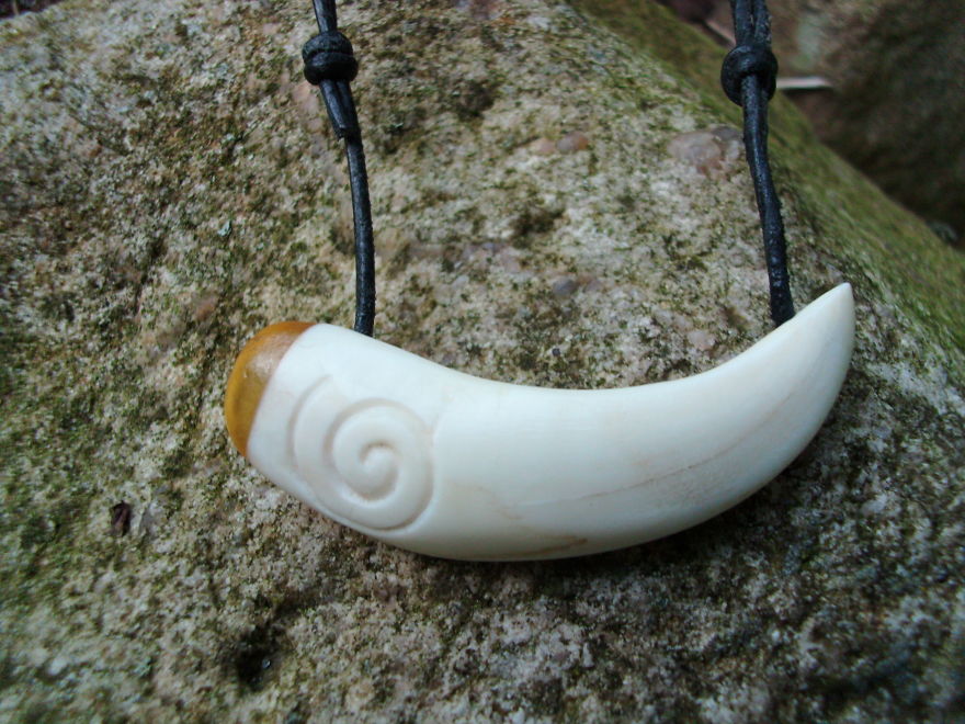 I Carve Jewelry From Deer Bone And Mammoth Ivory