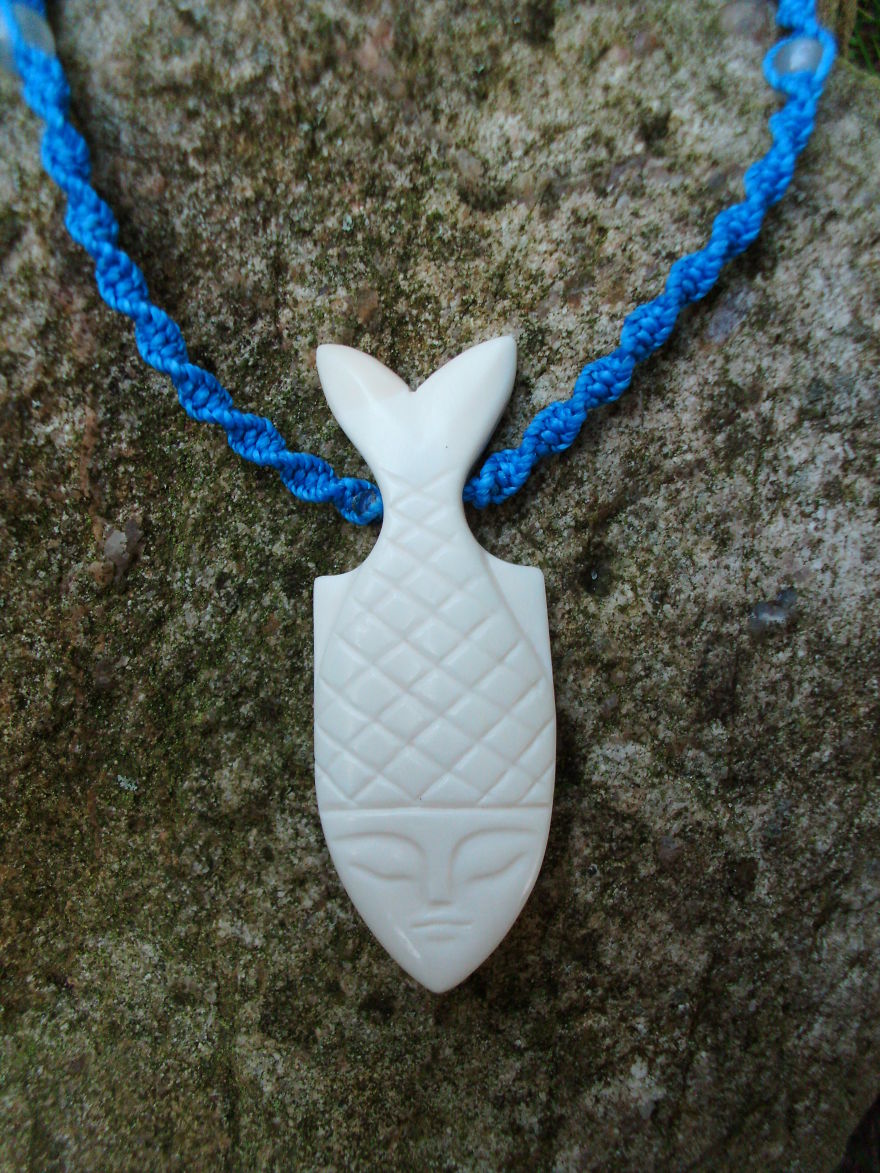 I Carve Jewelry From Deer Bone And Mammoth Ivory