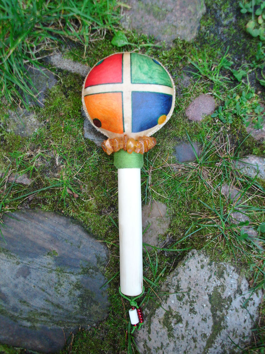 I Sew Archaic Rattles And Paint Them I Sew Archaic Rattles And Paint Them