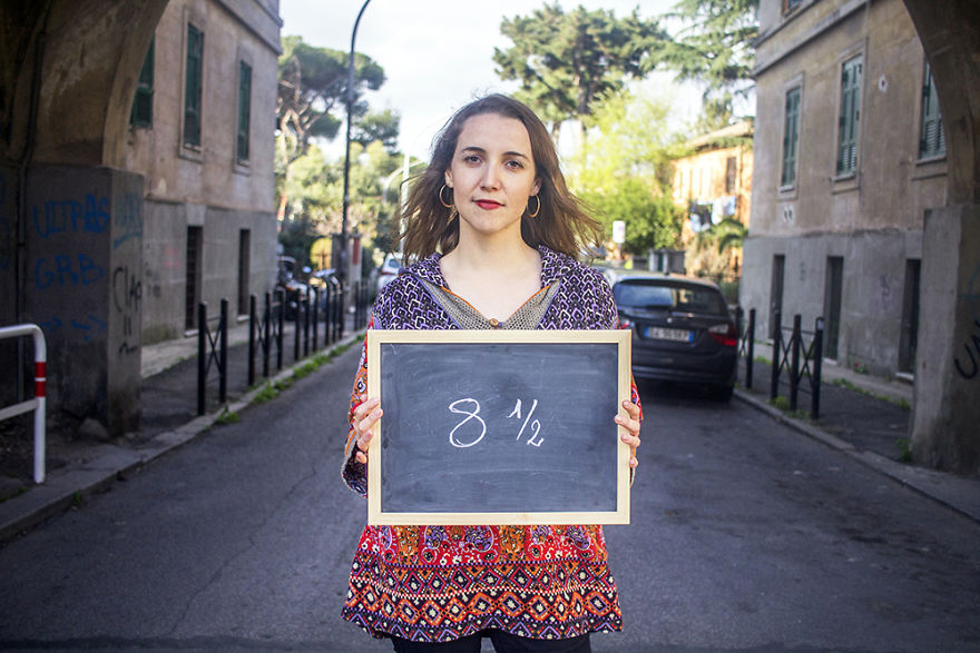 I Ask People To Write On My Blackboard Their Favorite Movie