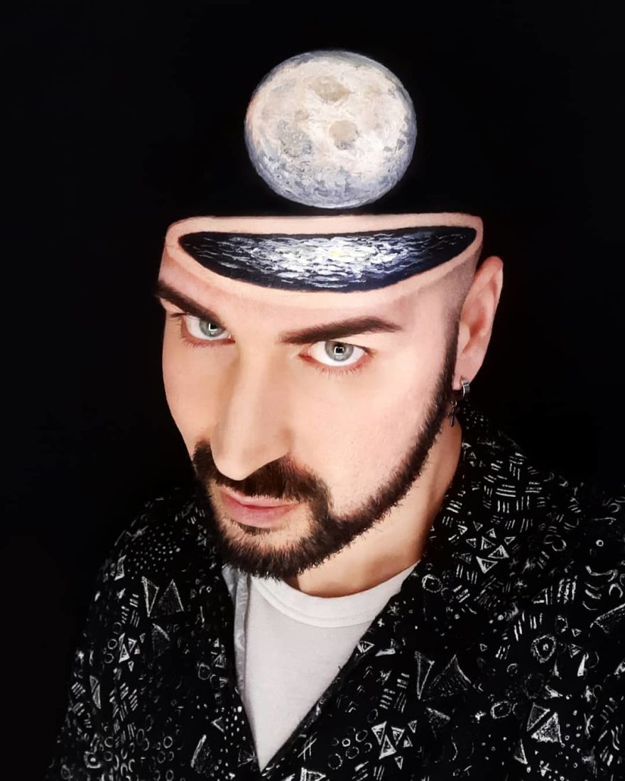 30 Stunning 3D Makeup Optical Illusions By Luca Luce 30 Stunning 3D Makeup Optical Illusions By Luca Luce