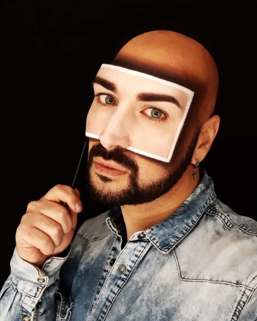 30 Stunning 3D Makeup Optical Illusions By Luca Luce 30 Stunning 3D Makeup Optical Illusions By Luca Luce