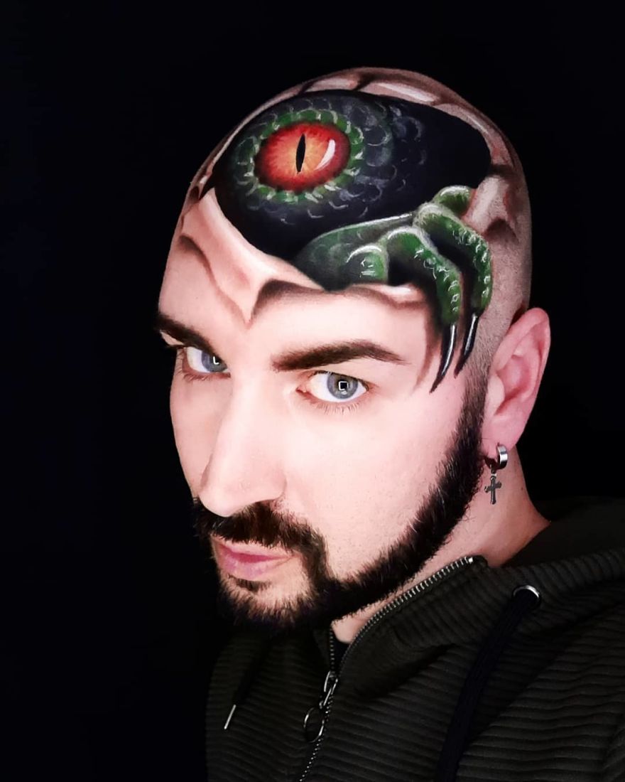 30 Stunning 3D Makeup Optical Illusions By Luca Luce 30 Stunning 3D Makeup Optical Illusions By Luca Luce