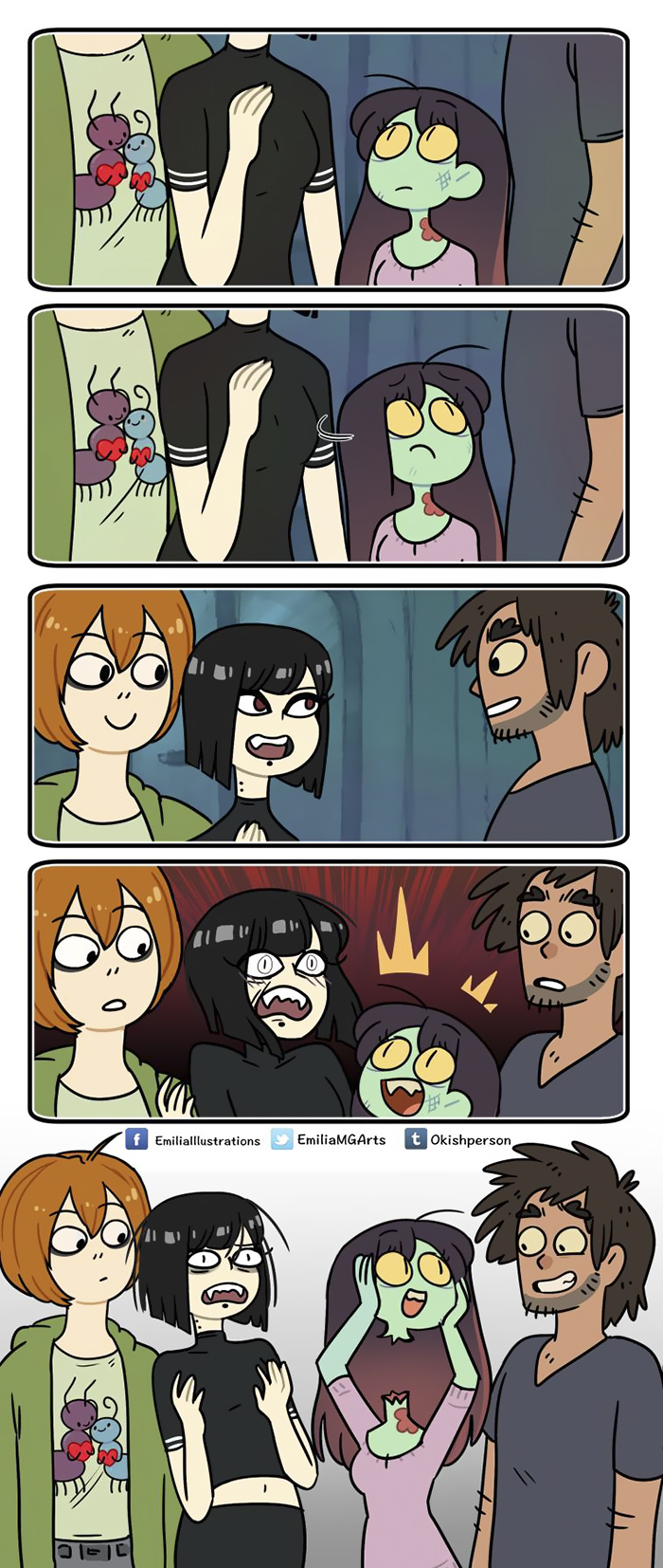 20 Funny Comics That Show What Would Happen If A Werewolf Was Dating A Zombie 20 Funny Comics That Show What Would Happen If A Werewolf Was Dating A Zombie