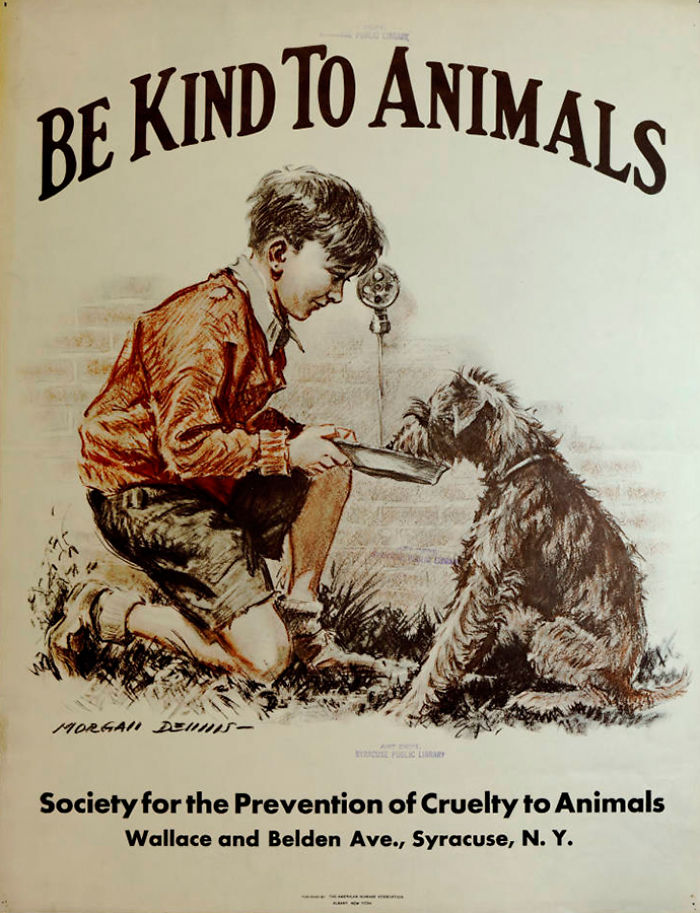 17 Posters From The 1930s, The Age Of Great Depression, That Promote Kindness To Animals 17 Posters From The 1930s, The Age Of Great Depression, That Promote Kindness To Animals